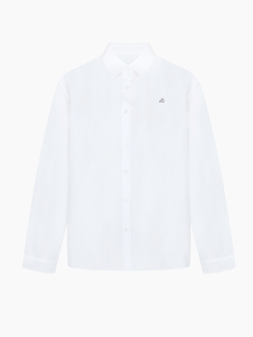 Classic overfit logo shirts - white
