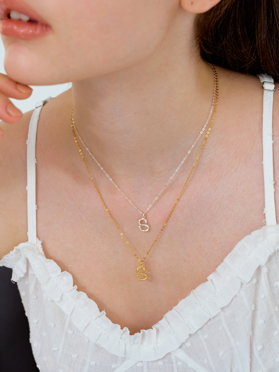 daily initial necklace