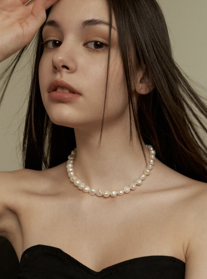 daily graceful pearl necklace
