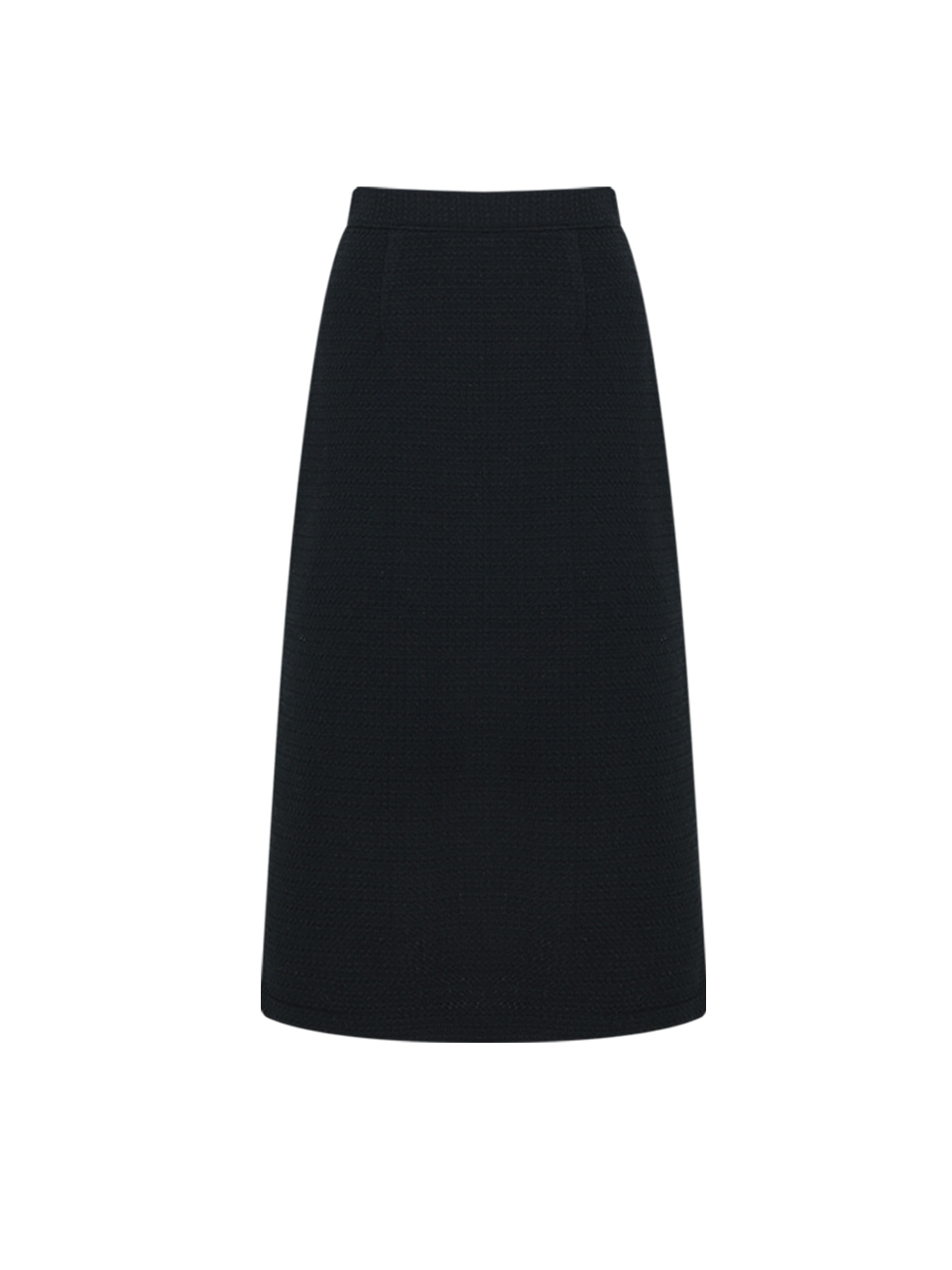 black classic tweed skirt