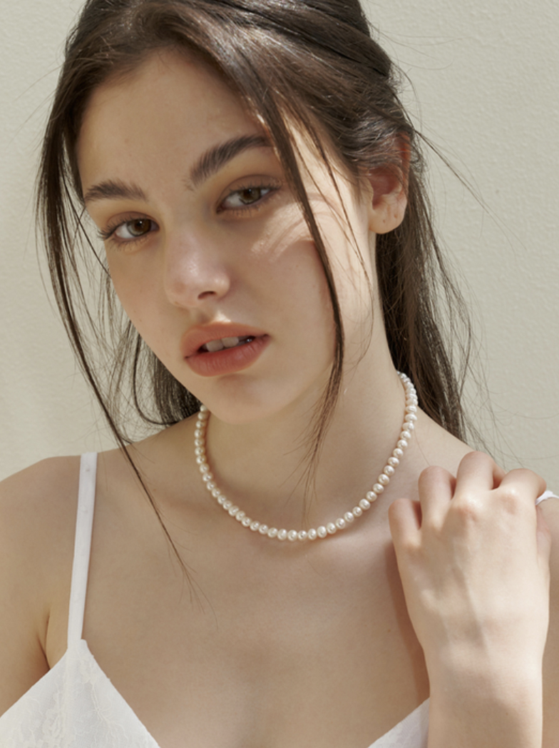 classic fresh water pearl necklace